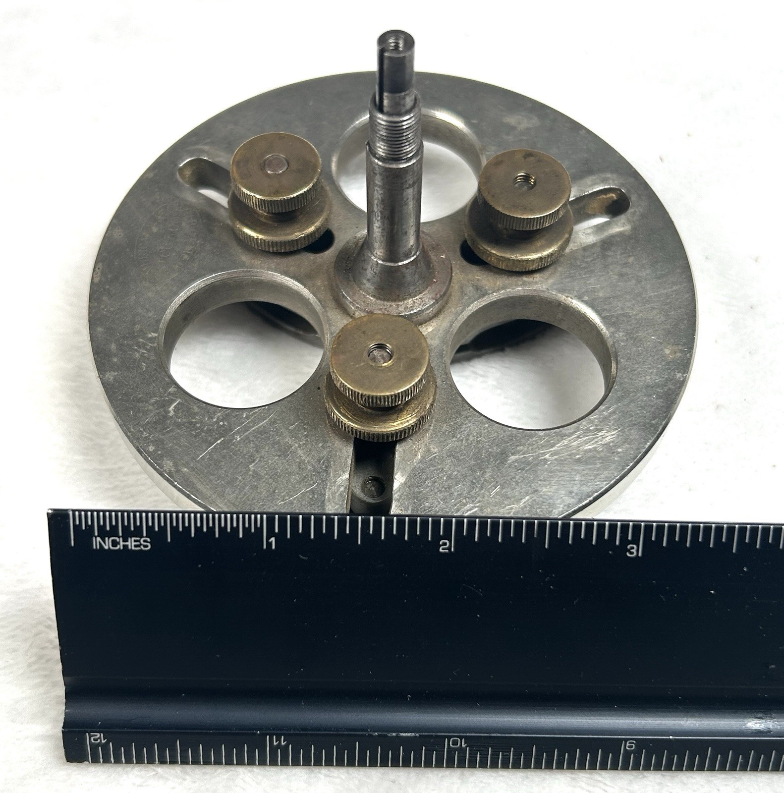 American Watch Tool Co. 3 Jaw Face Plate Chuck for 8mm Watchmaker’s Lathe