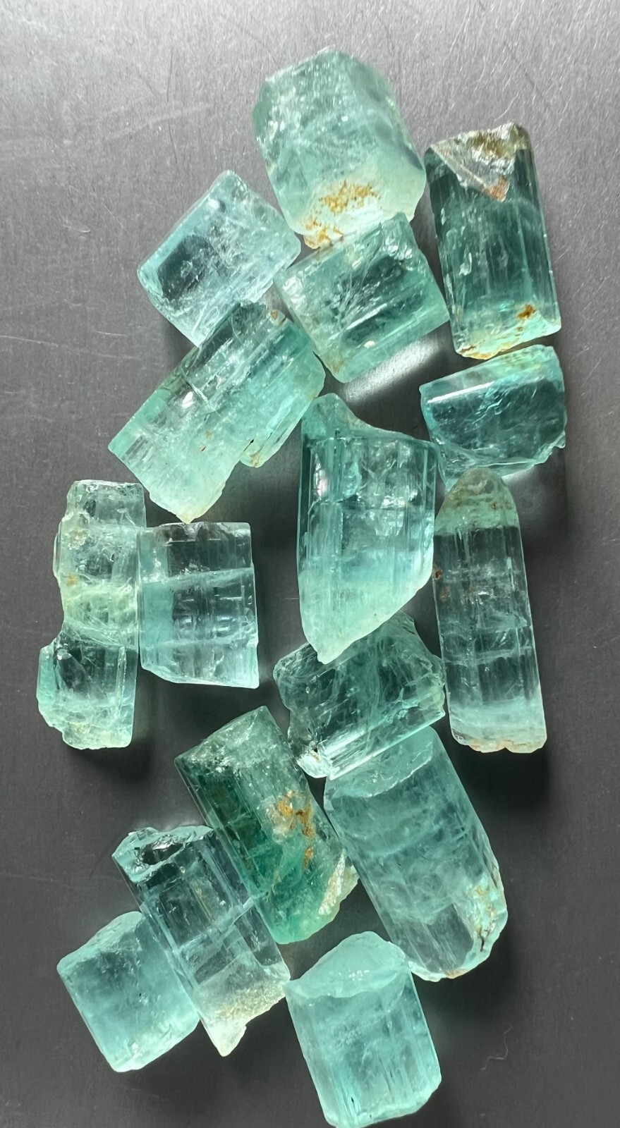 Nice Lot 113 cts Natural Bluish Green Colour Beryl Rough