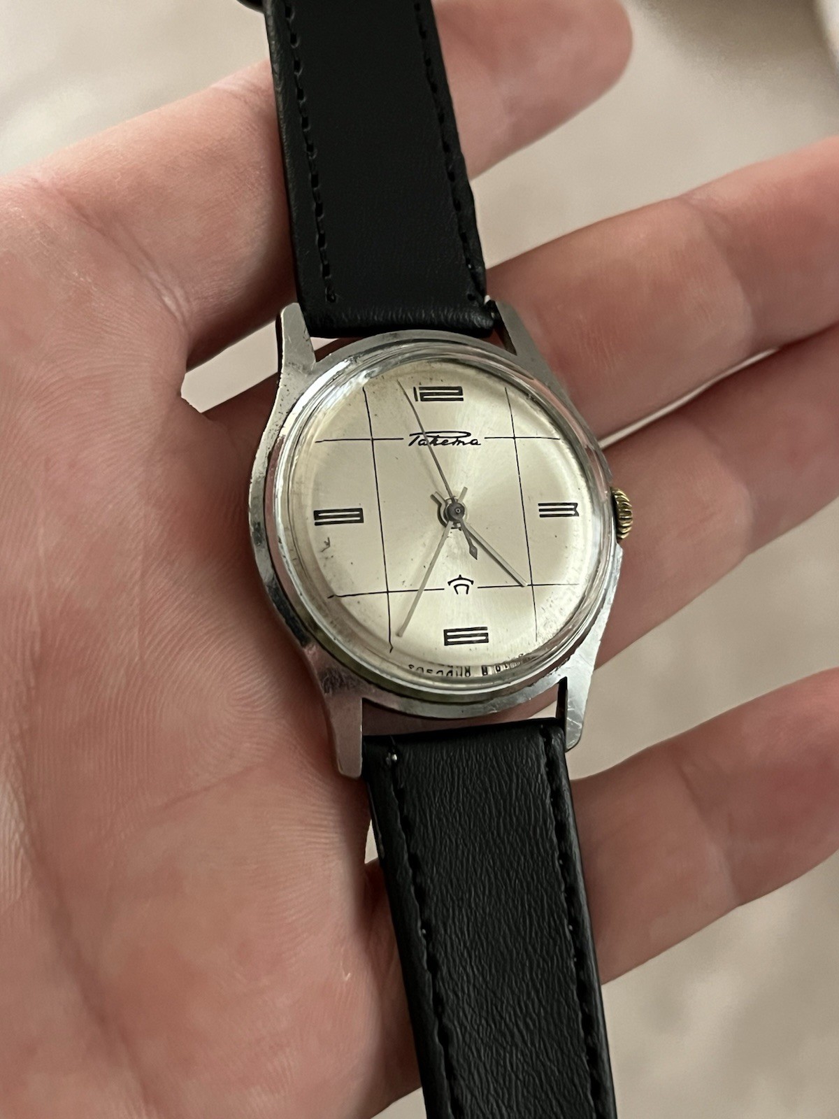Rare Vintage Raketa 2609A 21 Jewels Soviet Era USSR Mechanical Watch Serviced