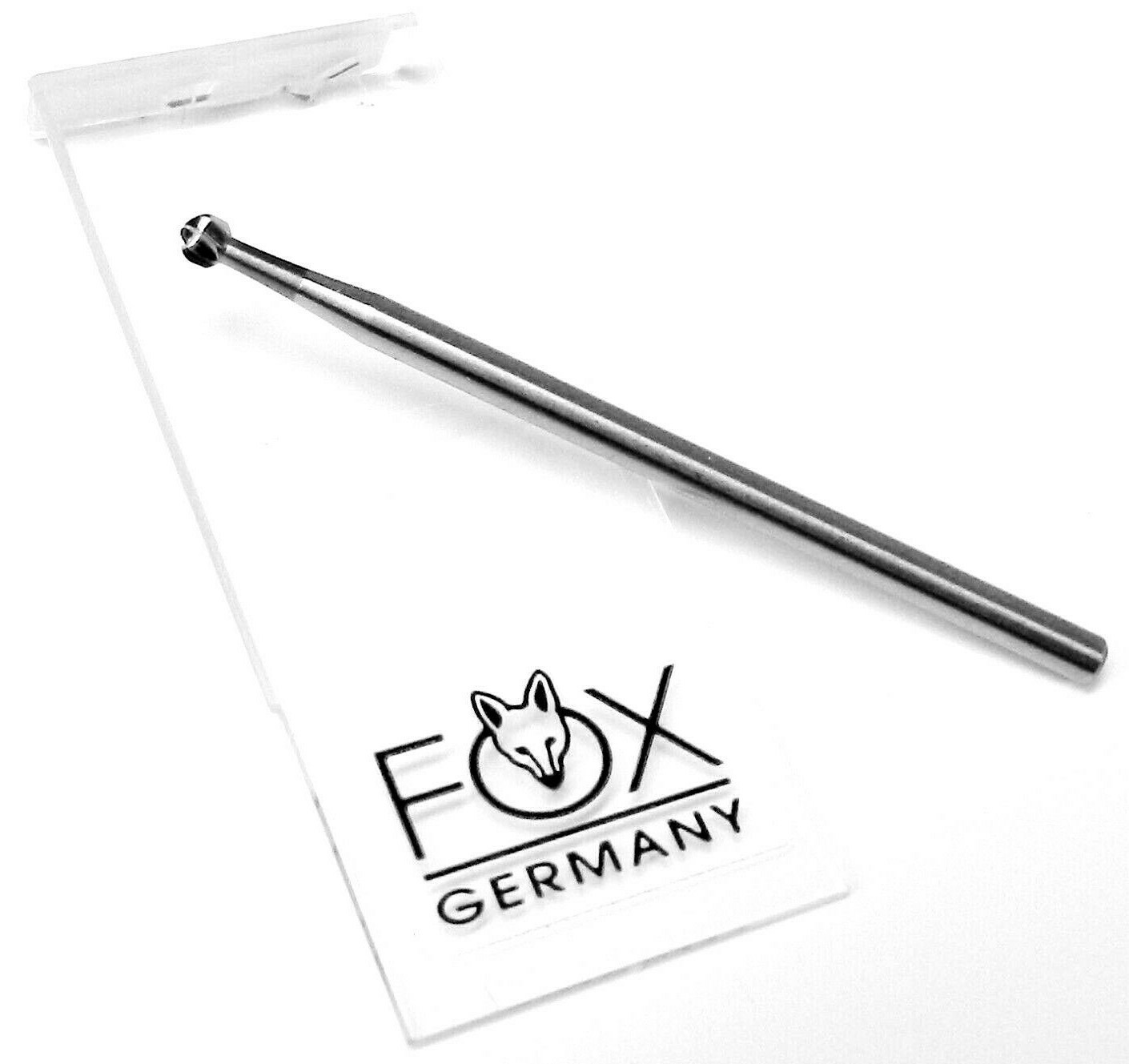 Round Carbide Bur Size 0.5mm Jewelry Bur Fox 005 Germany Pack of 6
