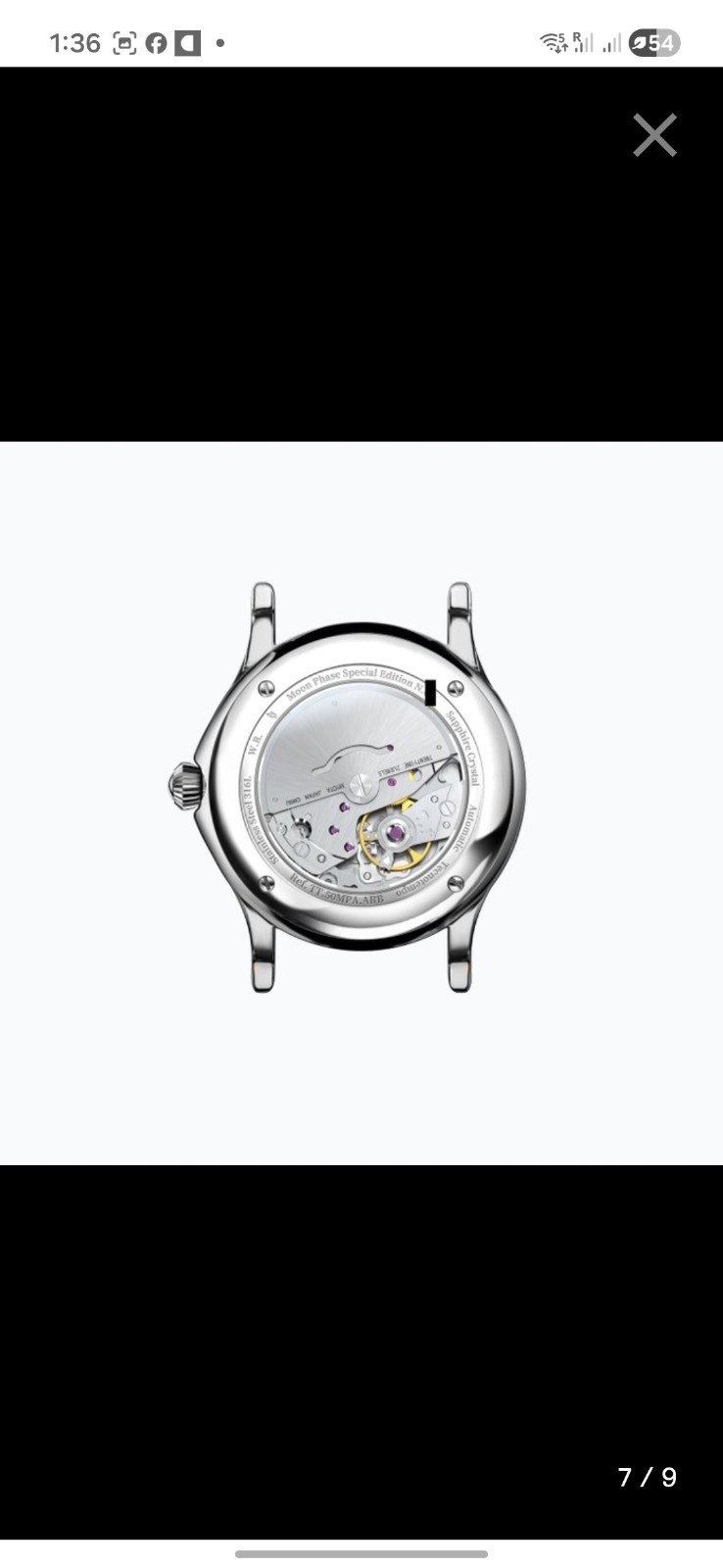 Tecnotempo Orbital Moon Phase Gold Special Limited Edition