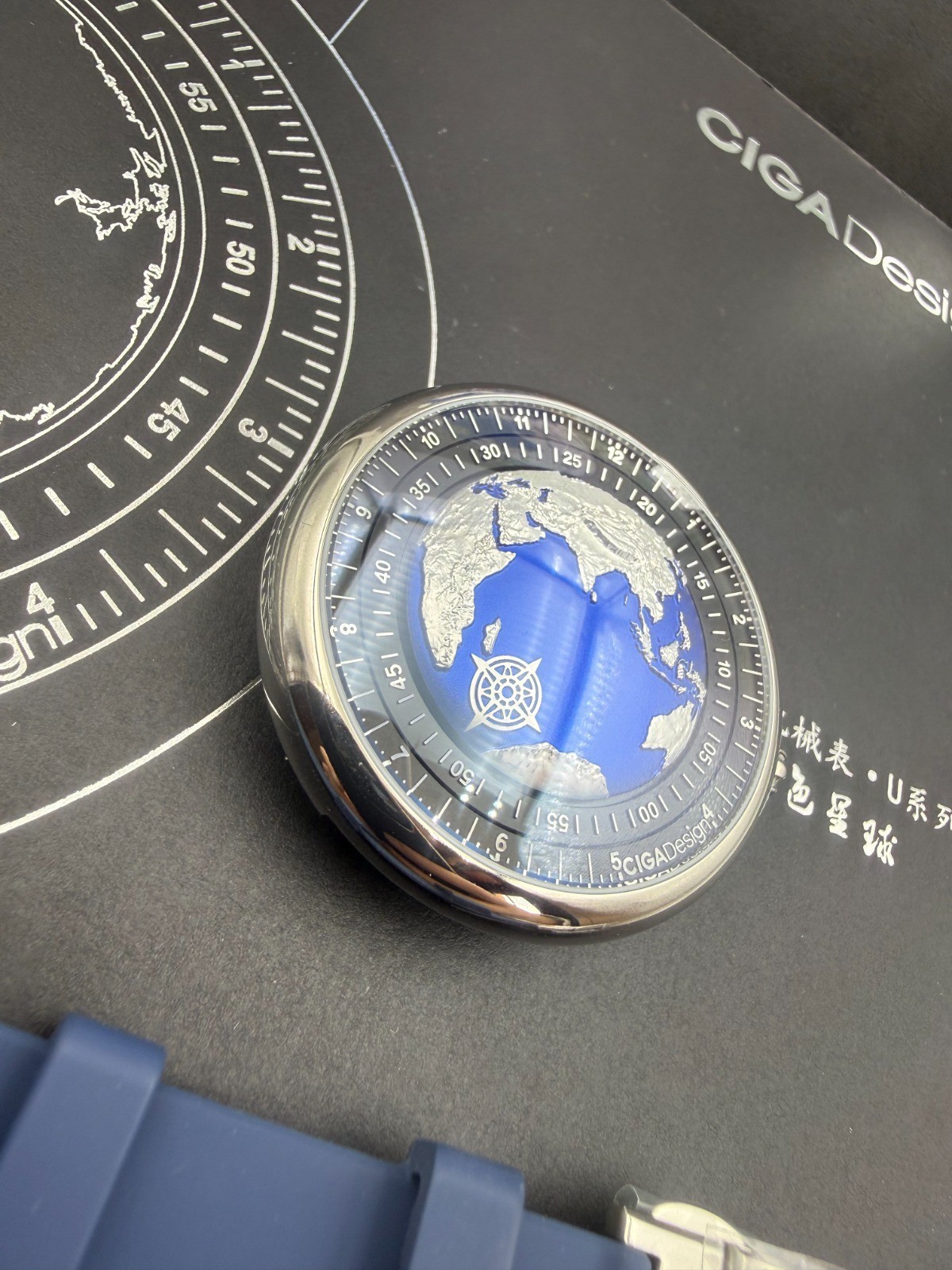 CIGA DESIGN Blue Planet Series U TITANIUM ALLOY Brand new