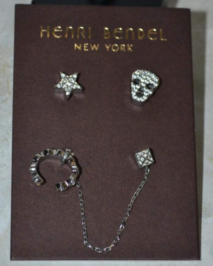 Henri Bendel Punk Luxe Earring Set