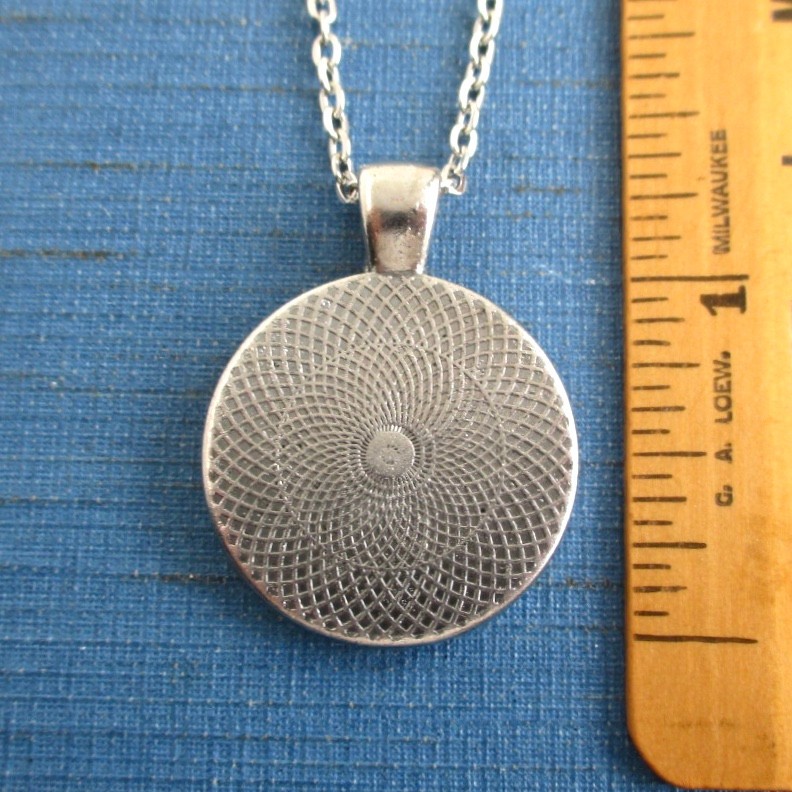 Republic of Korea Pendant Necklace Repurposed Vintage 500 Won South Korea Coin