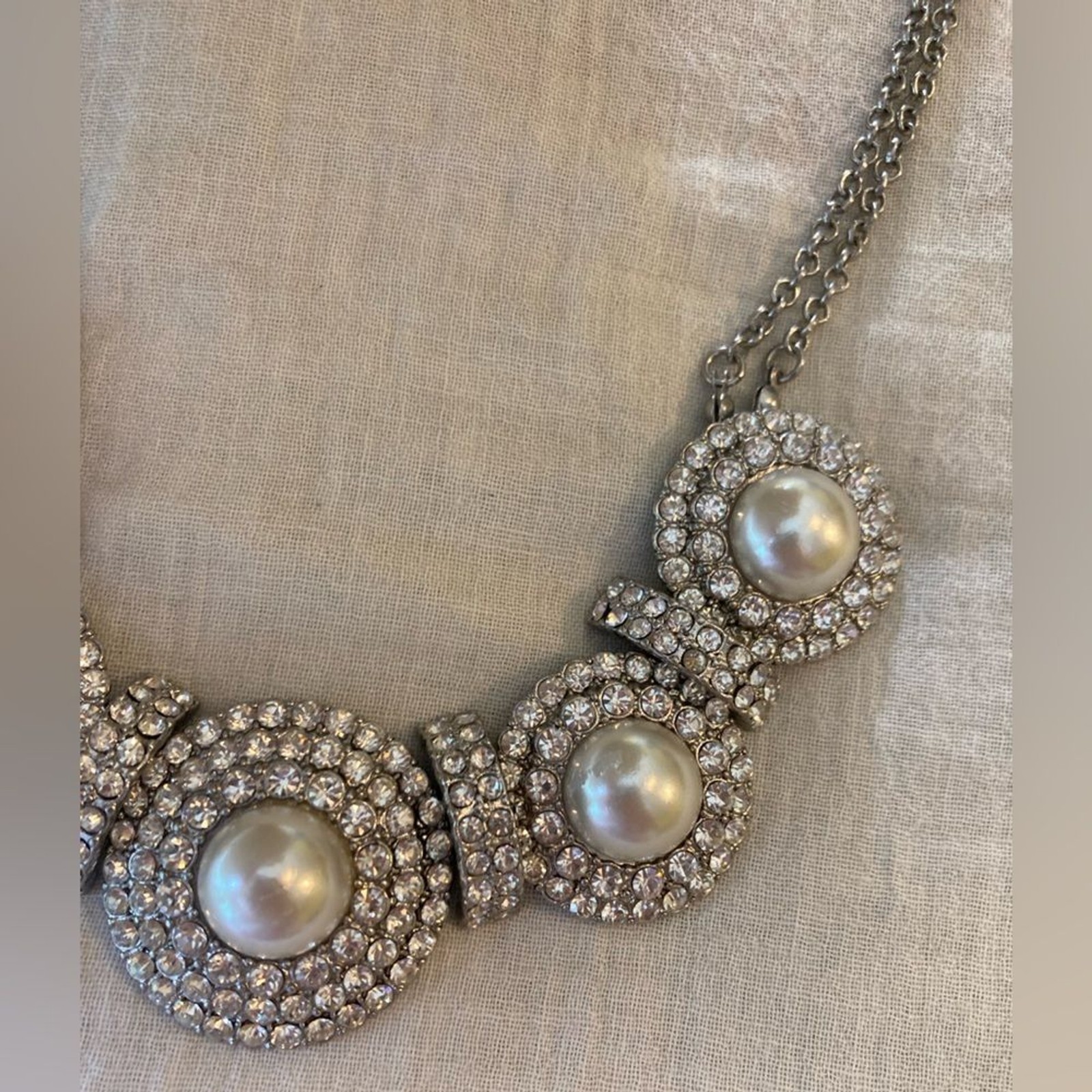Brilliant Stones Statement Runway Bling Necklace