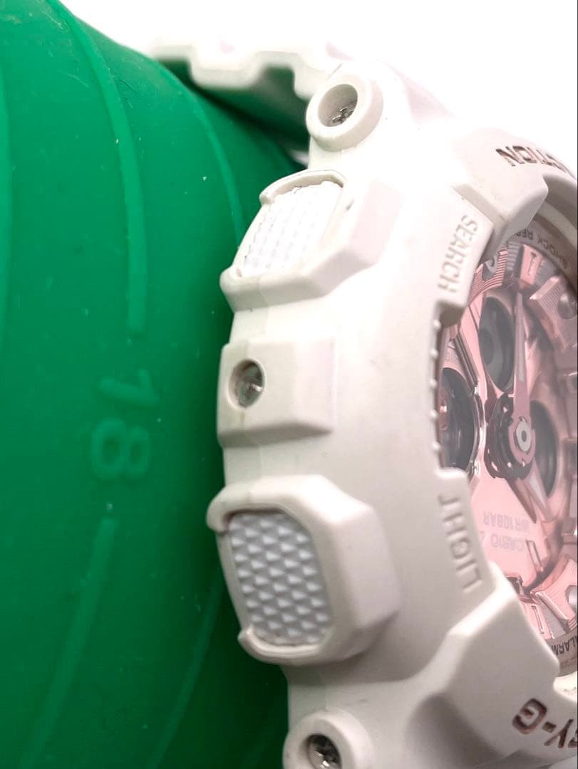 Working CASIO BABY-G BA 130 white pink