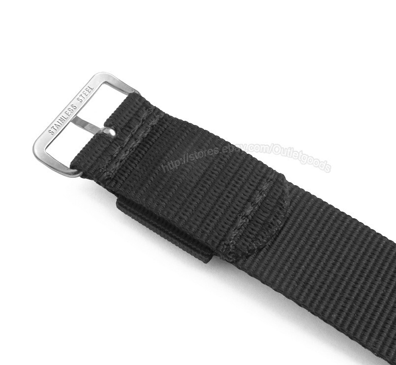 19mm & 21mm Odd Size MOD Mil Series RAF Military Nylon Watch Strap Watchband