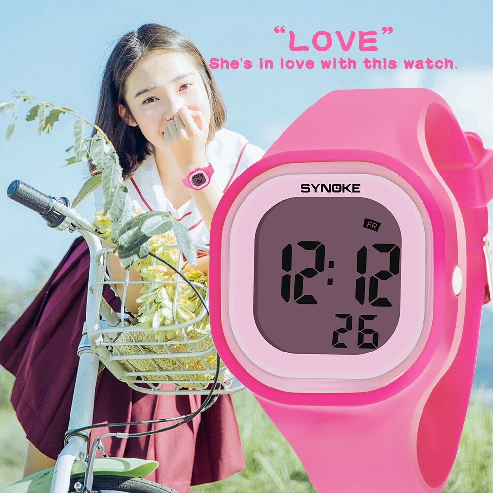 Digital Wrist Sport LED Watch Kids Boy’s Girls Men Women Children Gifts Present