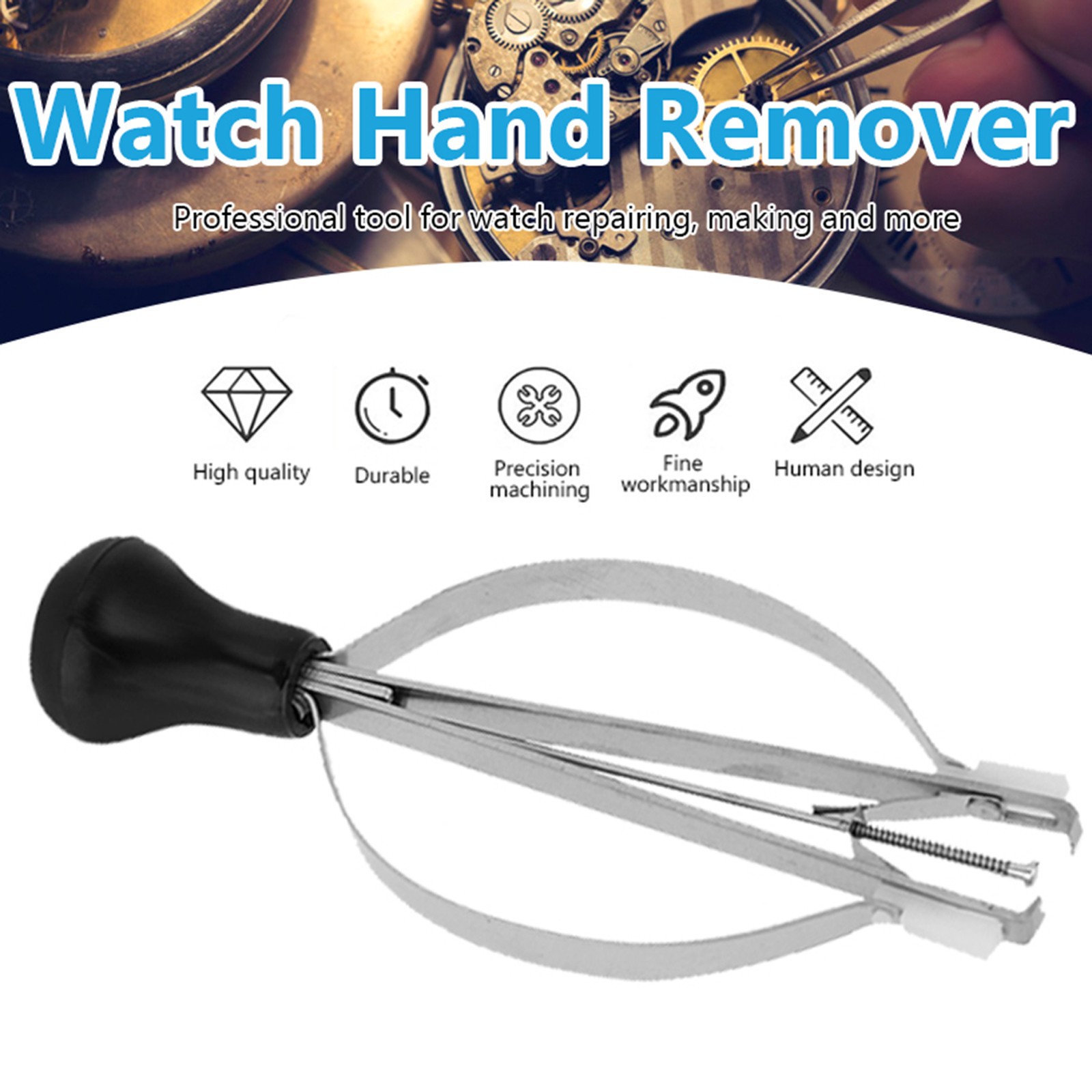 Sturdy Watch Hand Remover Plastic Tips Lifter Tool For Watch Repair