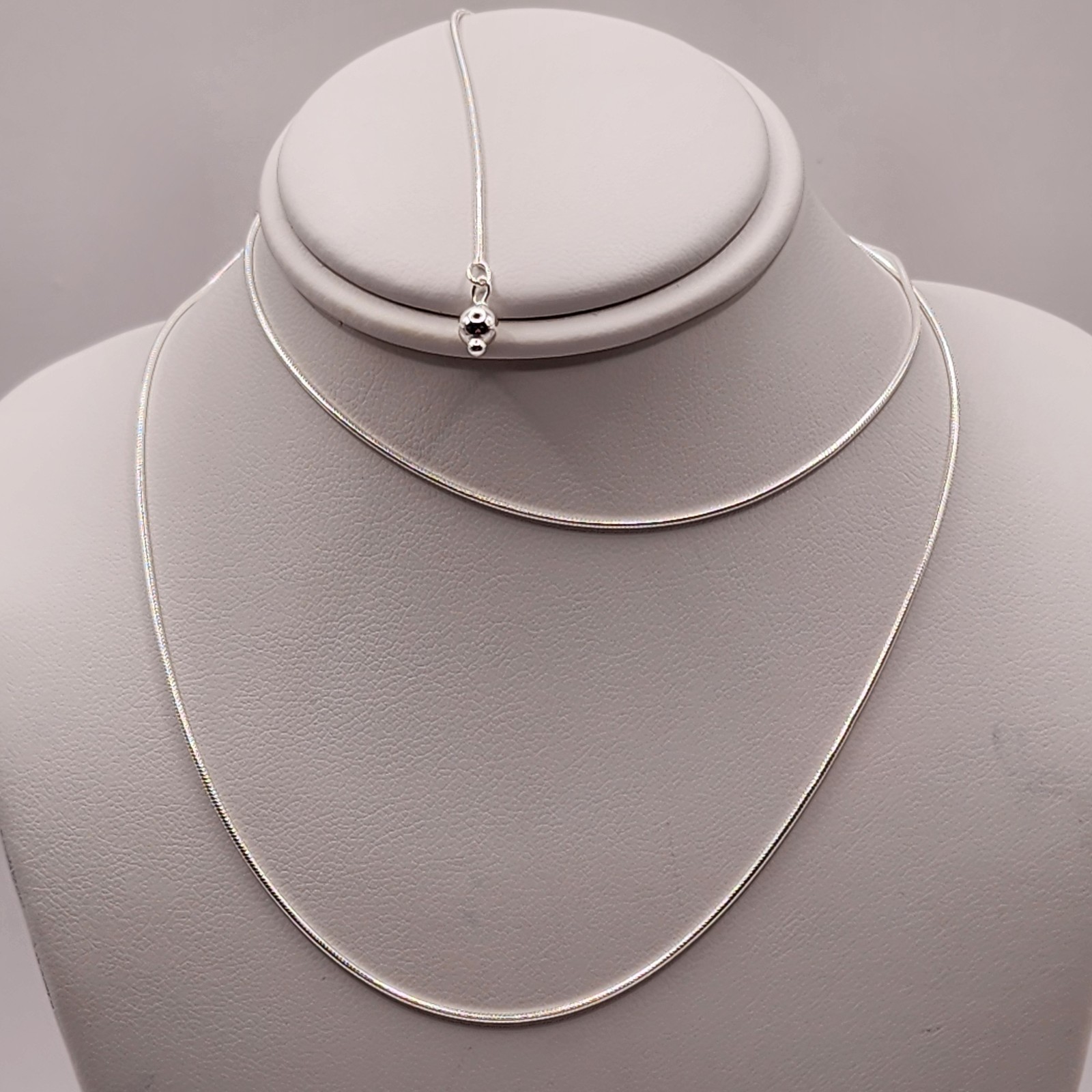 925 NEW Sterling Silver ITALIAN Ajustable Snake Chain 22″ Length 1mm Width FREE
