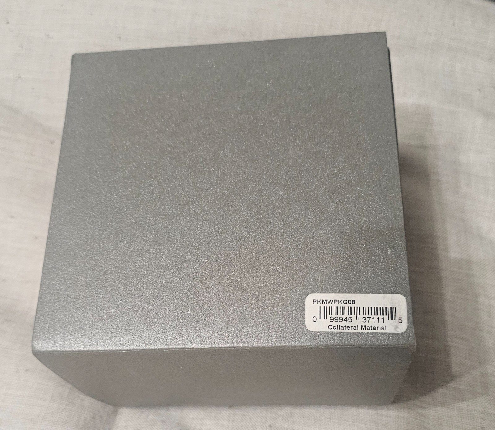 MICHELE Gray Watch Box Storage Case with Instructions Manual Book Warranty Card