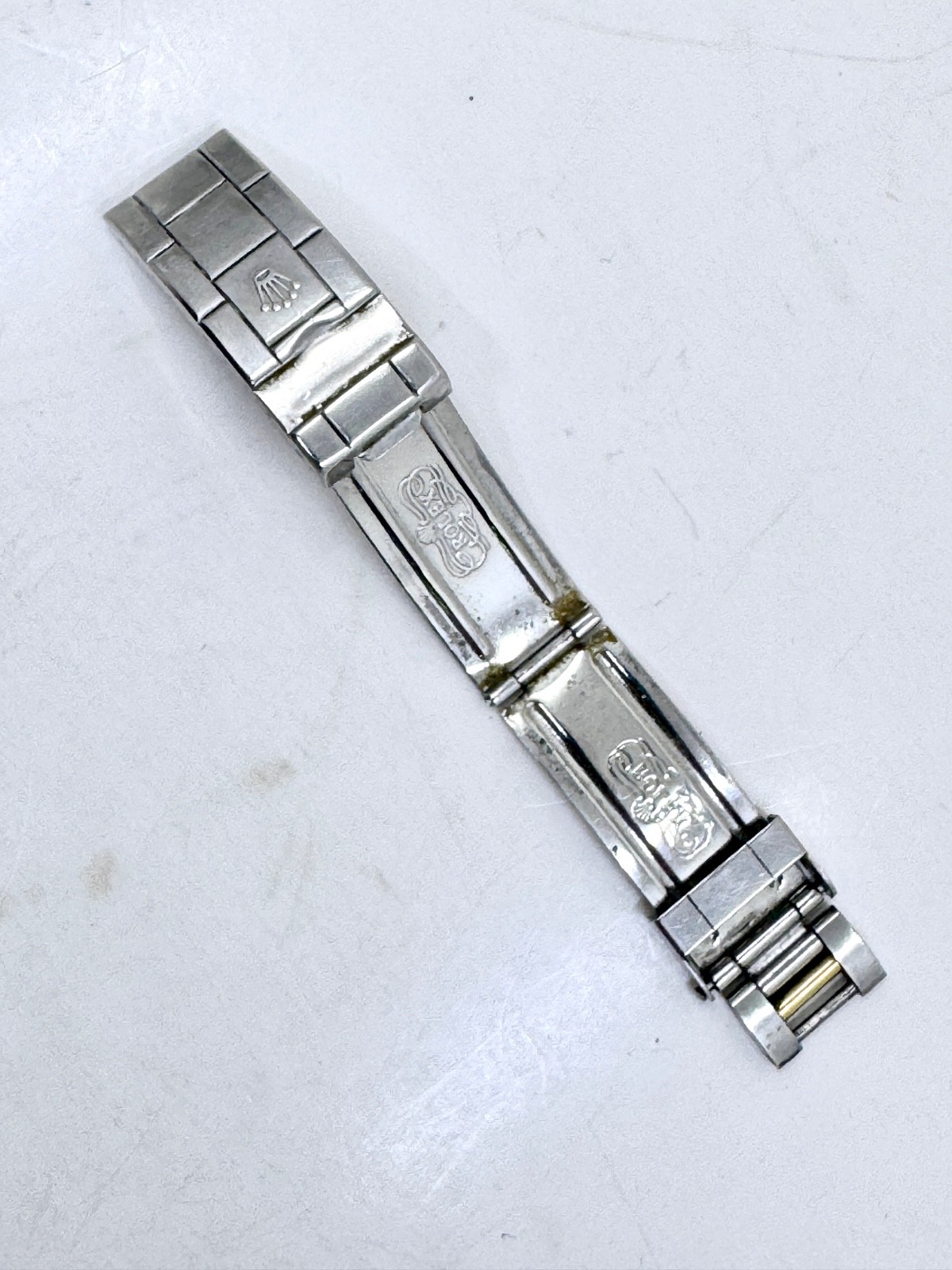 Rolex flip lock Clasp for Steel & Gold Oyster Bracelet Code 93153 18 year 1996