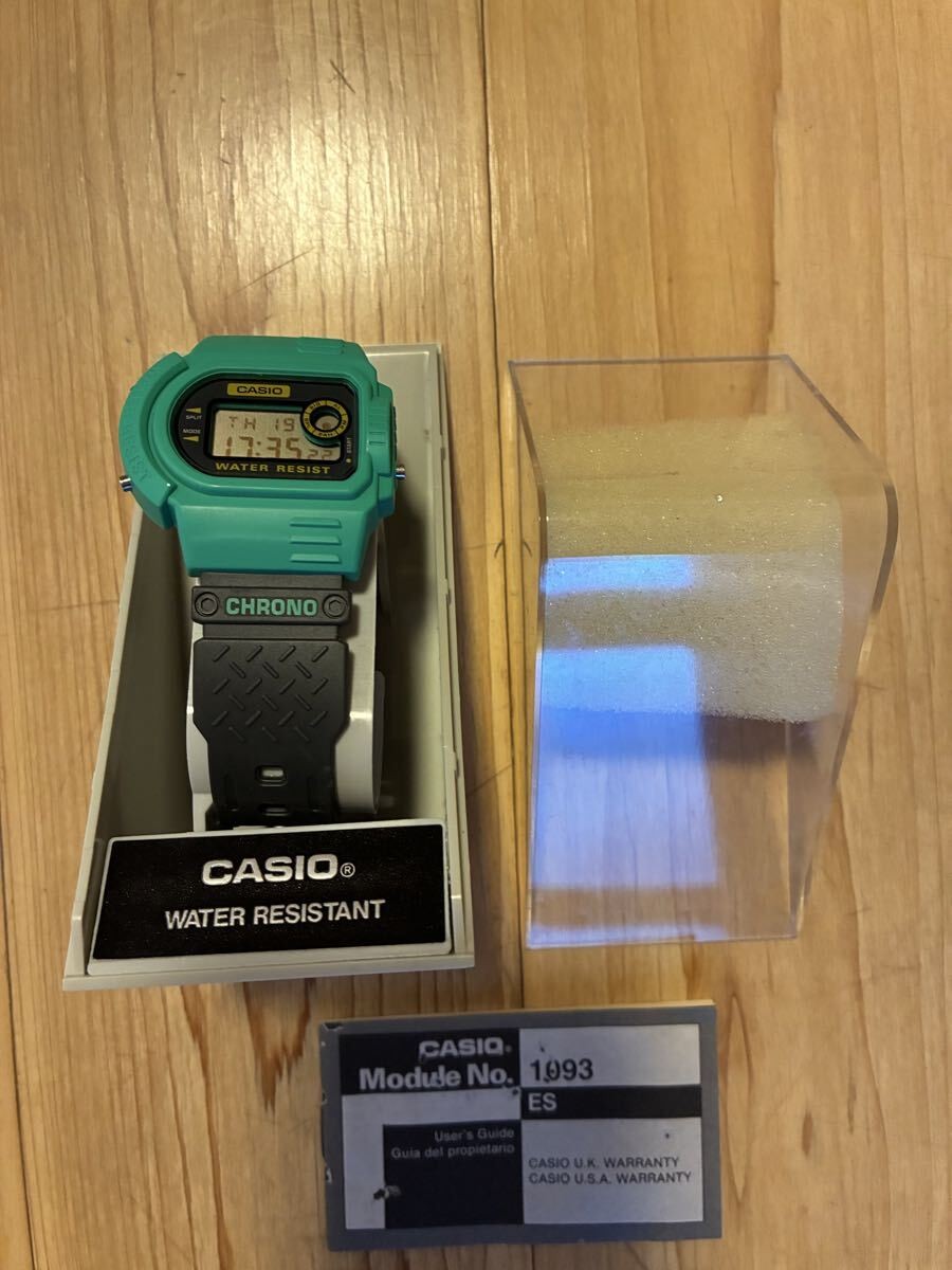 [New Deadstock] CASIO NF-11 Green Digital Watch Module 1993 w/Box – From JAPAN