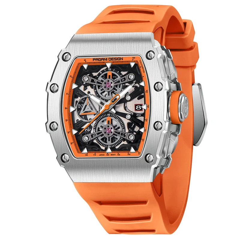 “2023 Ultimate Men’s Sport Watch – Waterproof, Skeleton Dial, Sapphire Glass”