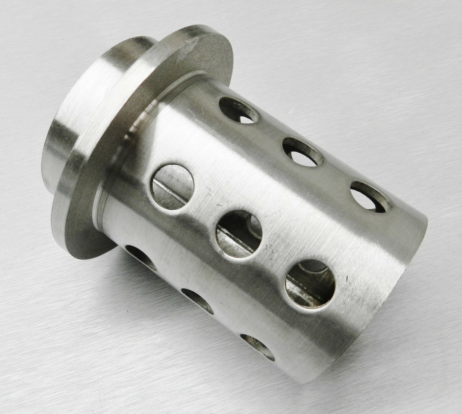 Perforated Casting Flask 2-1/2″ x 4″ Flask Vacuum Casting Stainless 1/8″ Wall