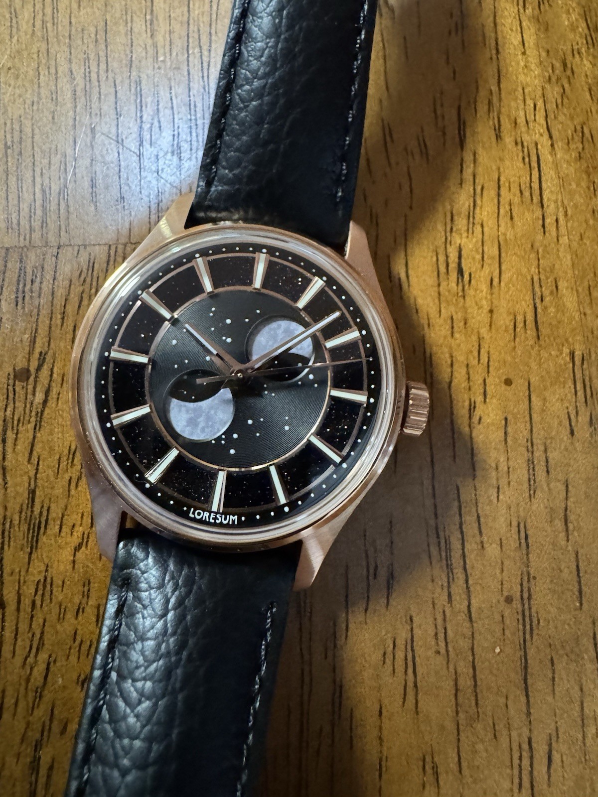 Loresum LS-05 Royal Black Double Moonphase
