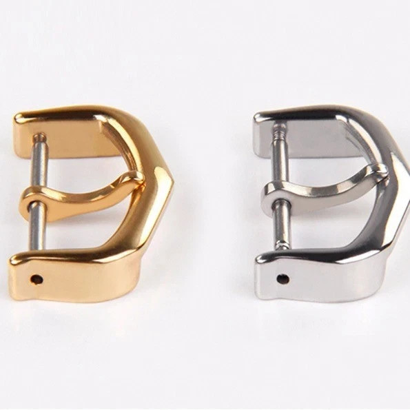 12/14/16/18mm Gold-plated Replacement Tang Buckle For Cartier Watch Strap New