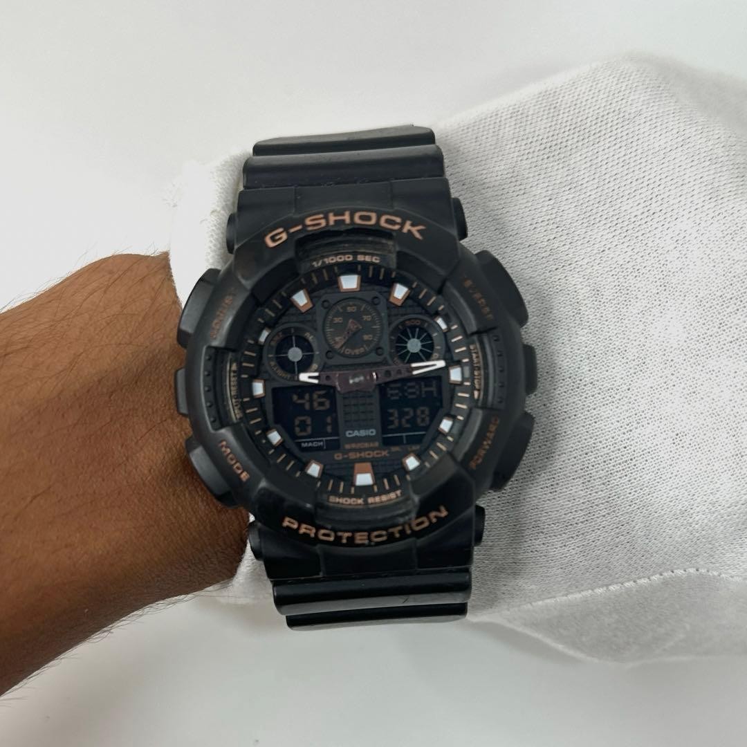 CASIO G-SHOCK GA-100GBX-1A4JF Men Ana-Digi Wrist Watch #0001