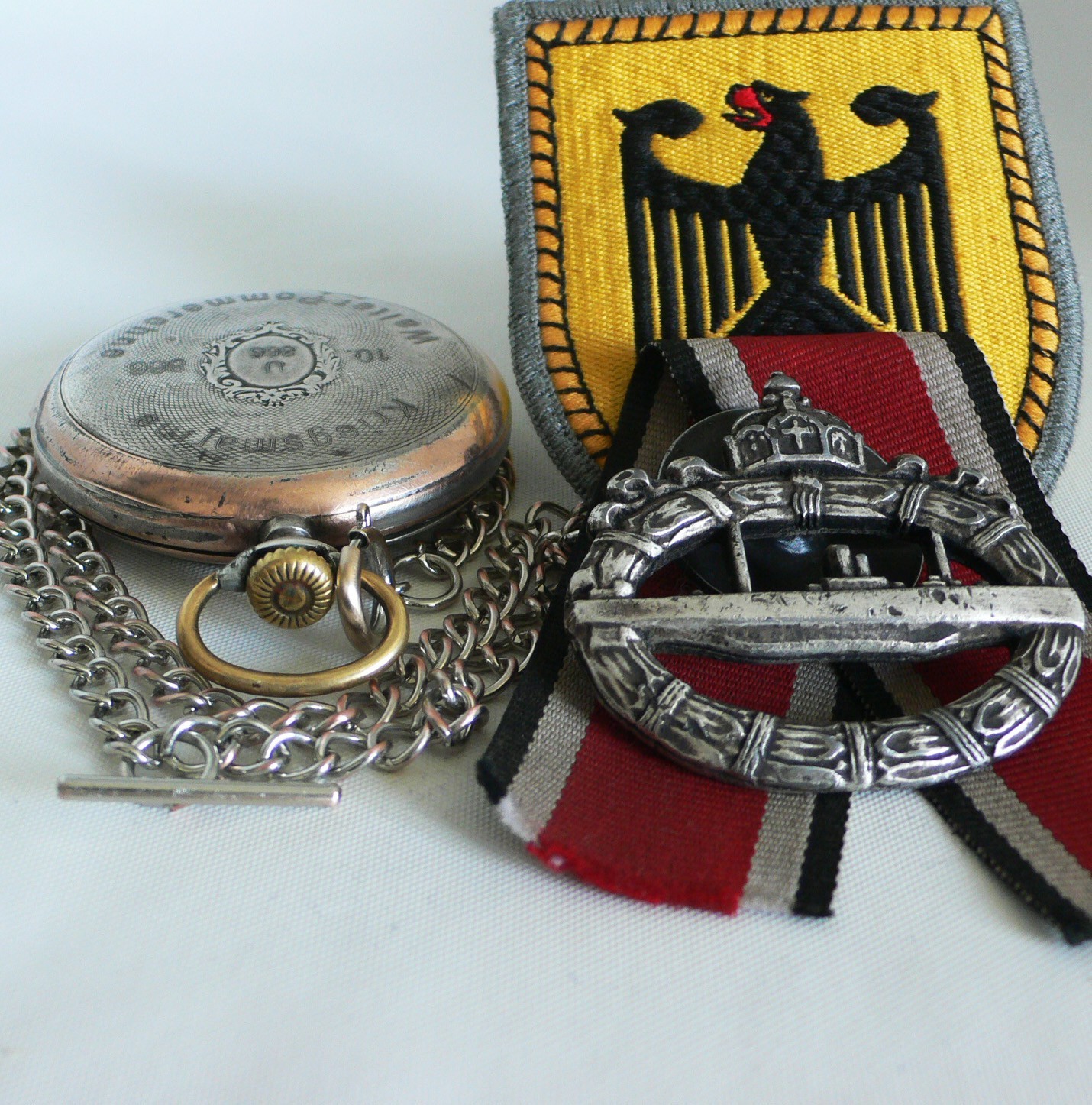 WATCH GERMAN WW2 U-Boat U-866 10.FL Kriegsmarine Navy Chopard L.U.C Pocket Watch