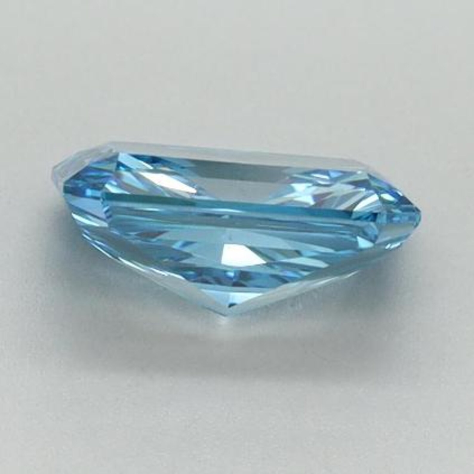 CERTIFIED 1.05 Ct Natural blue Diamond Radiant Cut LOOSE VVS1/ 6.5 mm