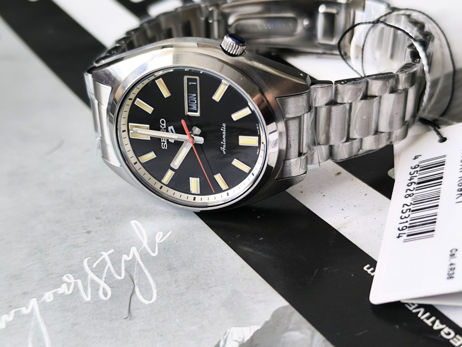 Seiko 5 Sports Asia SNXS series Black Dial SRPK89K1