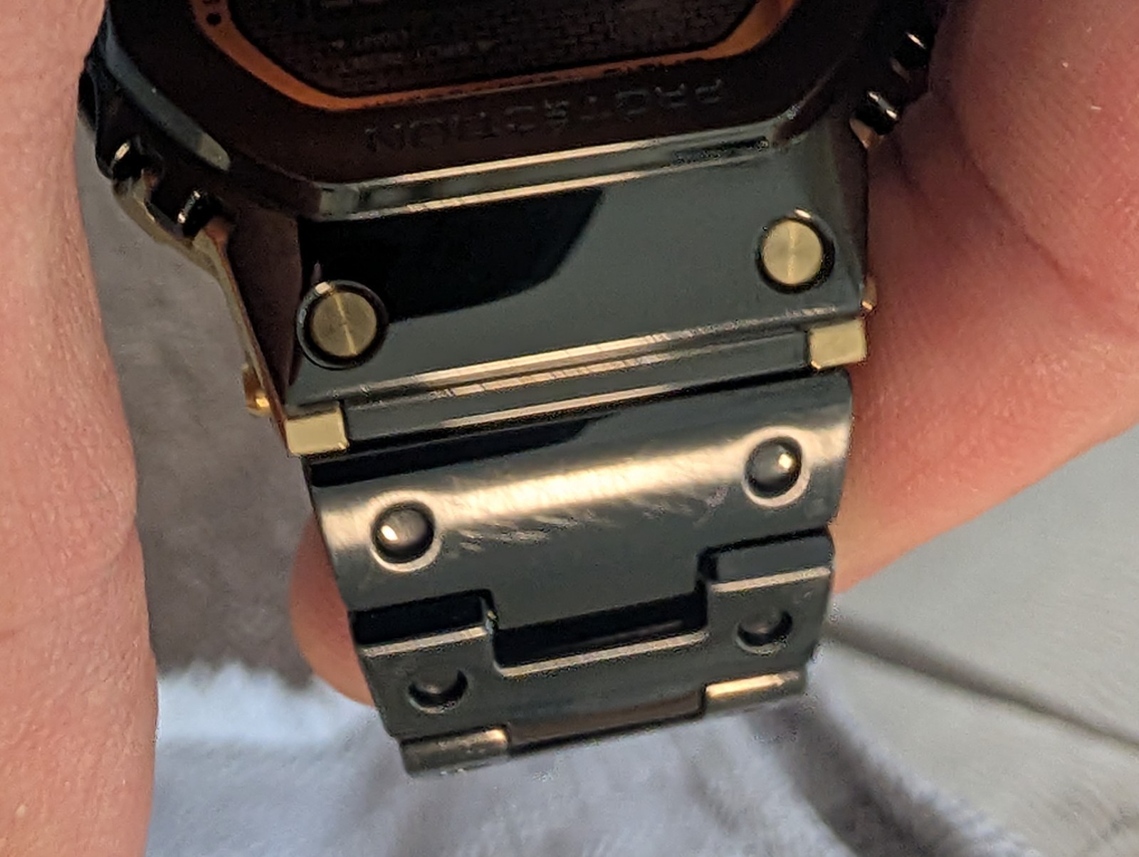 Casio G-Shock GMW-BZ5000BD-1CR Black & Gold Men’s Watch