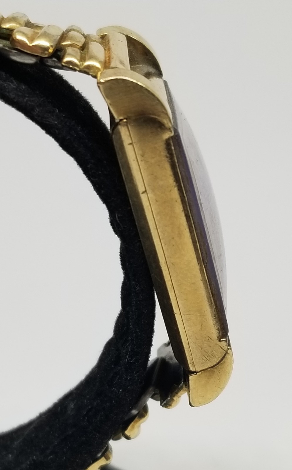 FARW410 Swiss 10K G.F. Le Coultre Tank Wrist Watch, 11LO Mvmt, 17 J, Working.