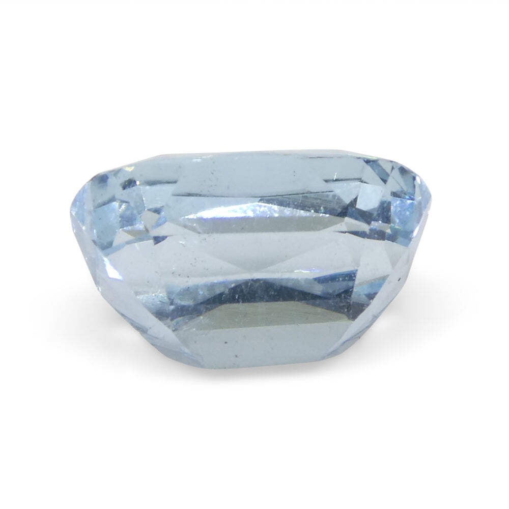 3.54ct Cushion Blue Aquamarine from Brazil