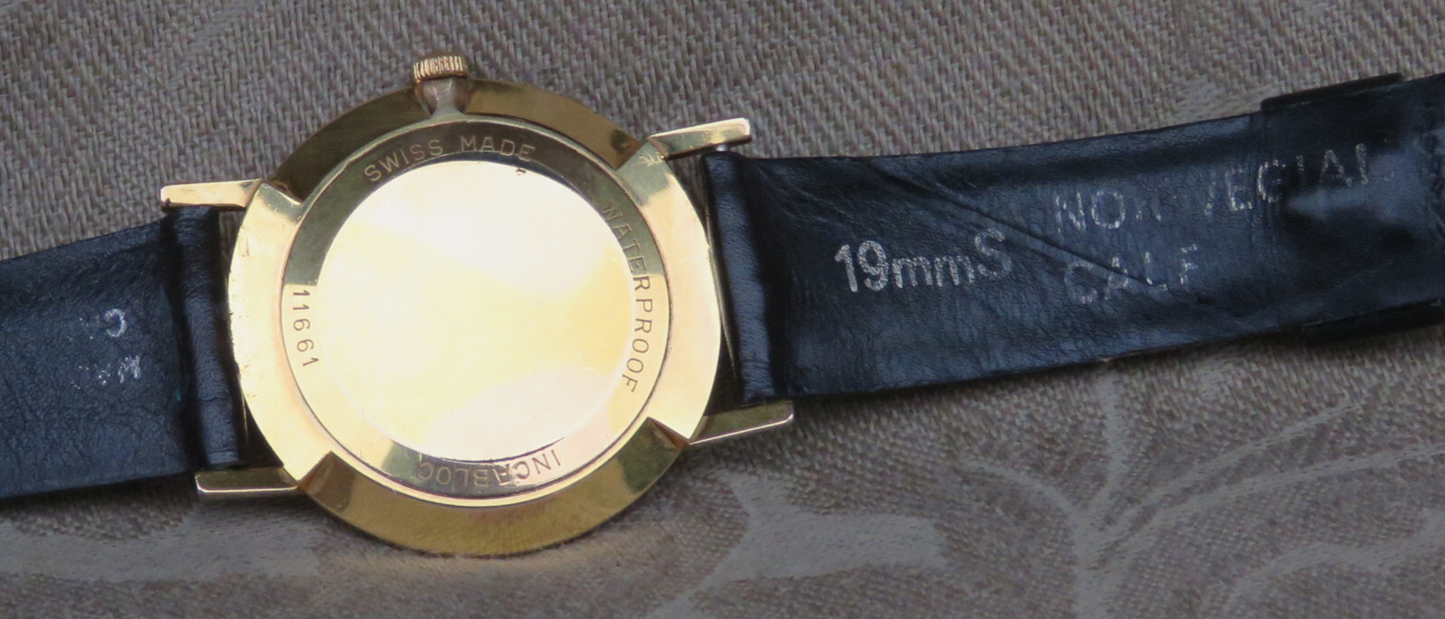 1960 ARDATH RAZOR EDGE 18K GOLD 20MC ETA PESEUX 7001 MANUAL 21J ULTRA THIN WATCH