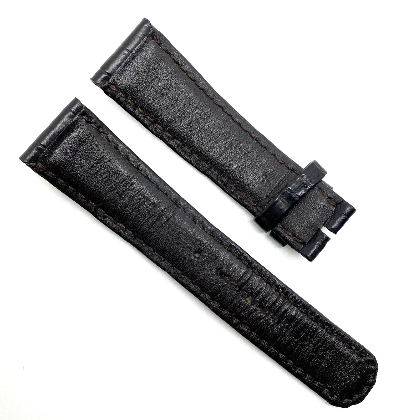 Authentic A. Lange Sohne 21mm x 18mm Dark Brown Alligator Watch Strap Band OEM