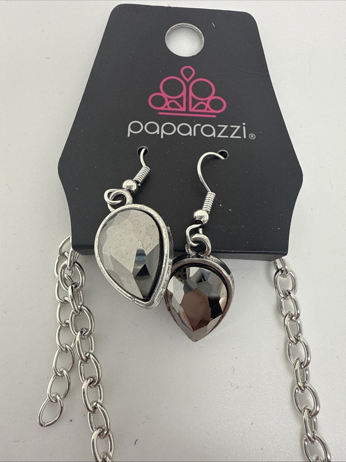 Paparazzi FEARLESS is More Silver Color Necklace