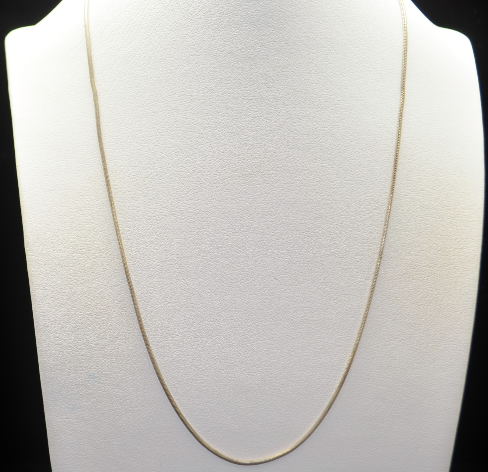 Sterling Silver Snake Chain Necklace 17.0″ #FMH170