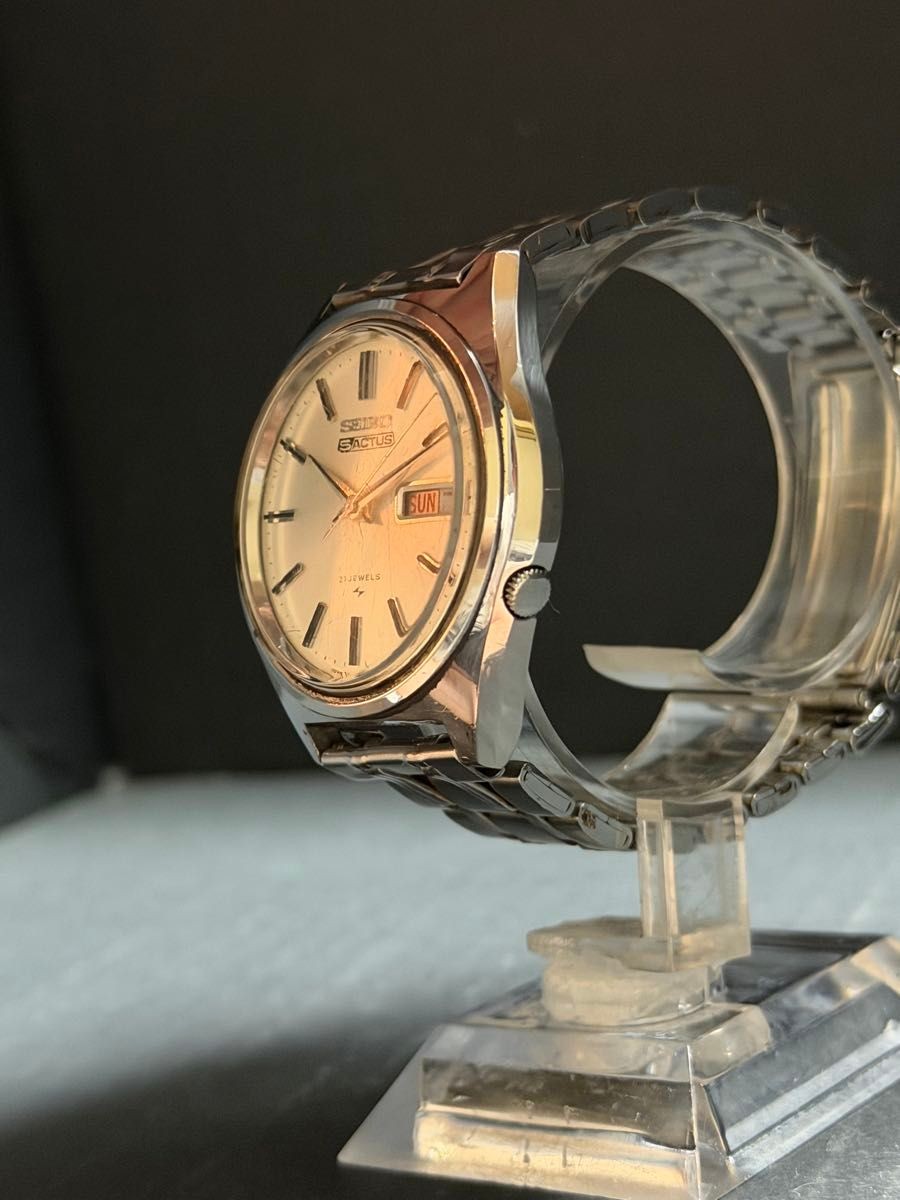 Condition SEIKO 5 Actus Automatic Men’s Watch Working SEIKO 5ACTUS Working