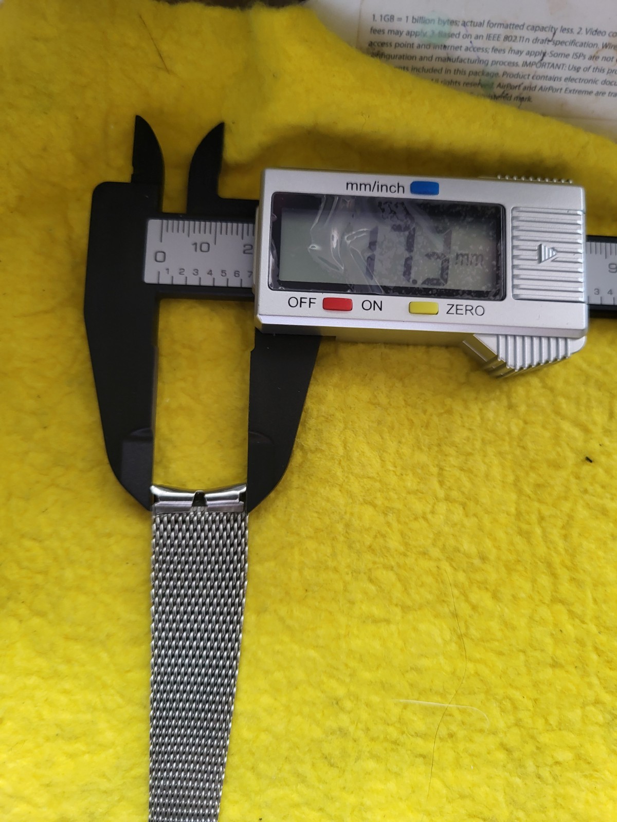 WITTNAUER /Longines WATCH- 1OK RPG BEZEL- Milanese Mesh band made by Longines