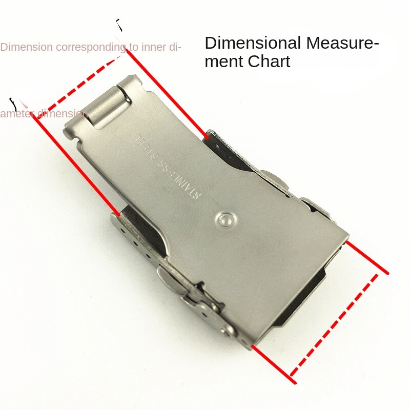 For Seiko Premium Stainless Steel Watch Buckle Folding Clasp 16 18 20 22 24 26mm
