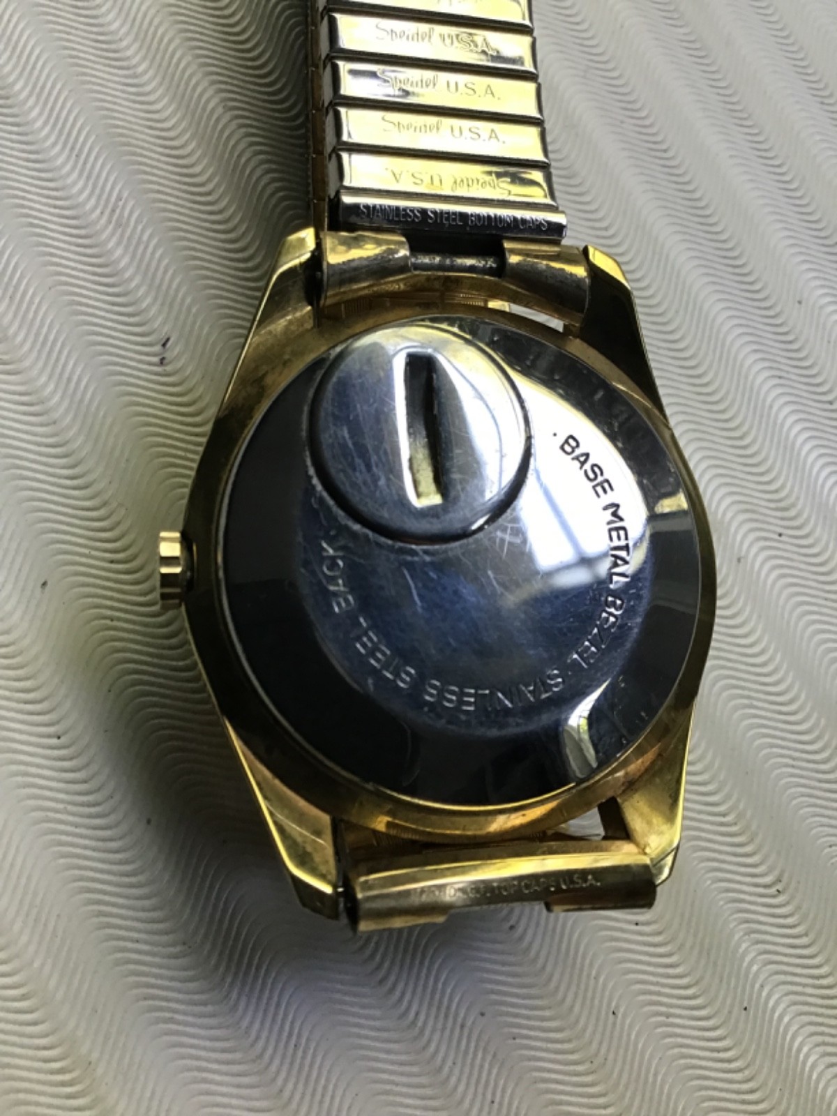 1973 Plymouth National Trouble Shooter Contest Mens Wrist Watch Mopar ORIGINAL!