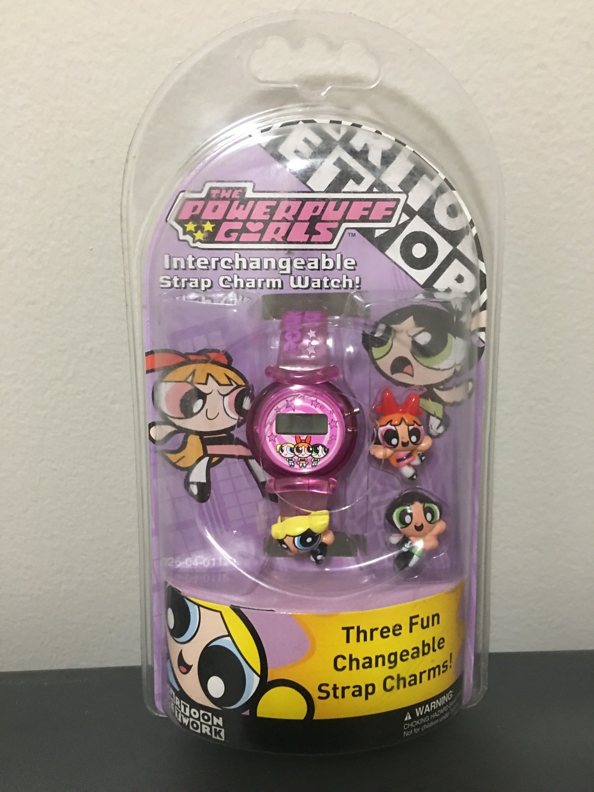 Powerpuff Girls Watch With 3 Interchangeable Strap Charms Cartoon Network PPG