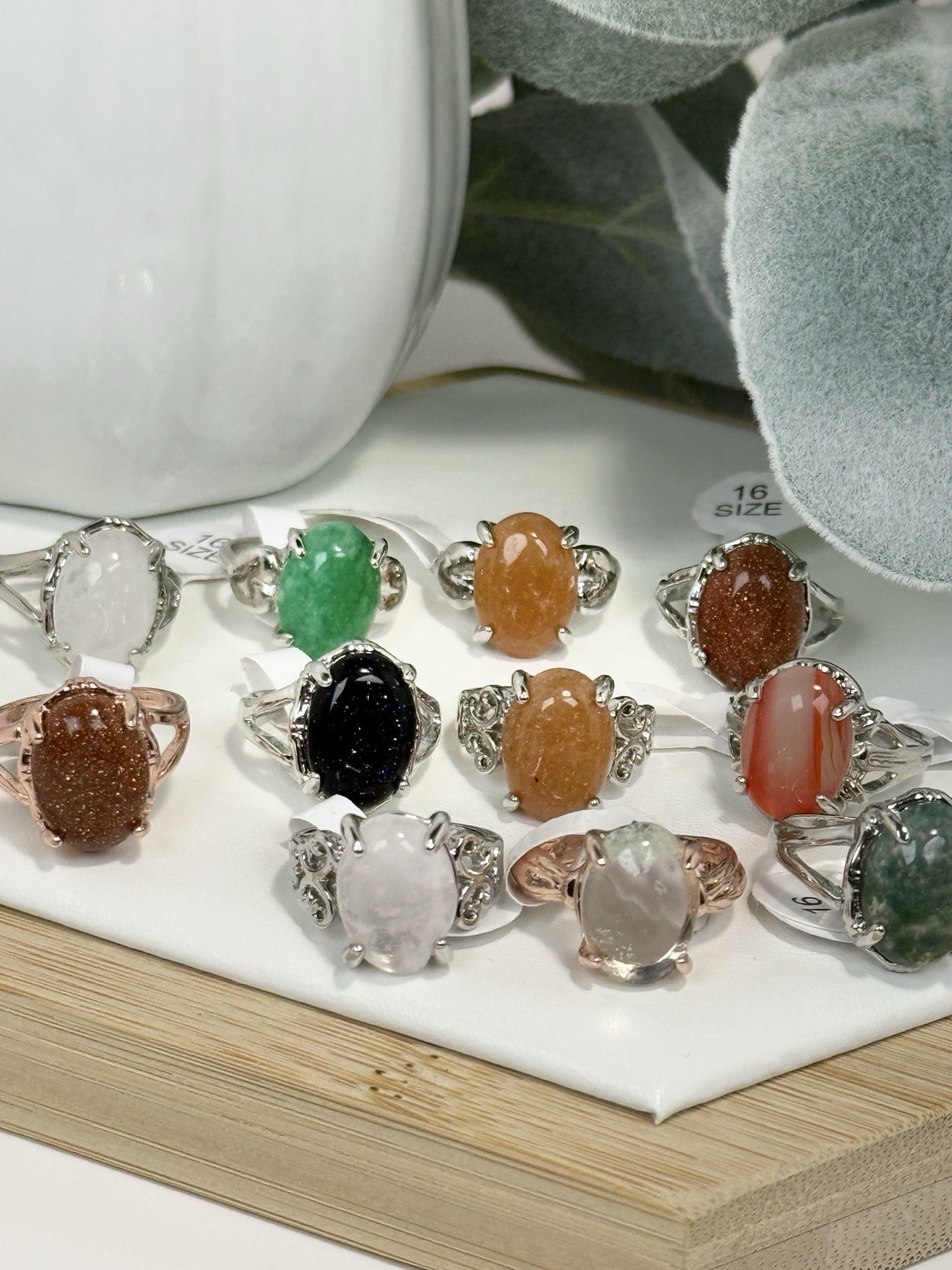 Bundle Of Rings In Size 16 (5.5 US)
