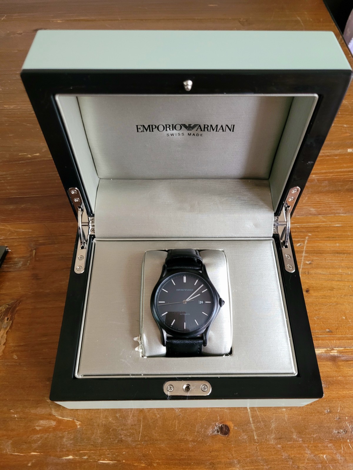 Emporio Armani Automatic Swiss Made Watch ARS-3016. 50M/ 165 FEET