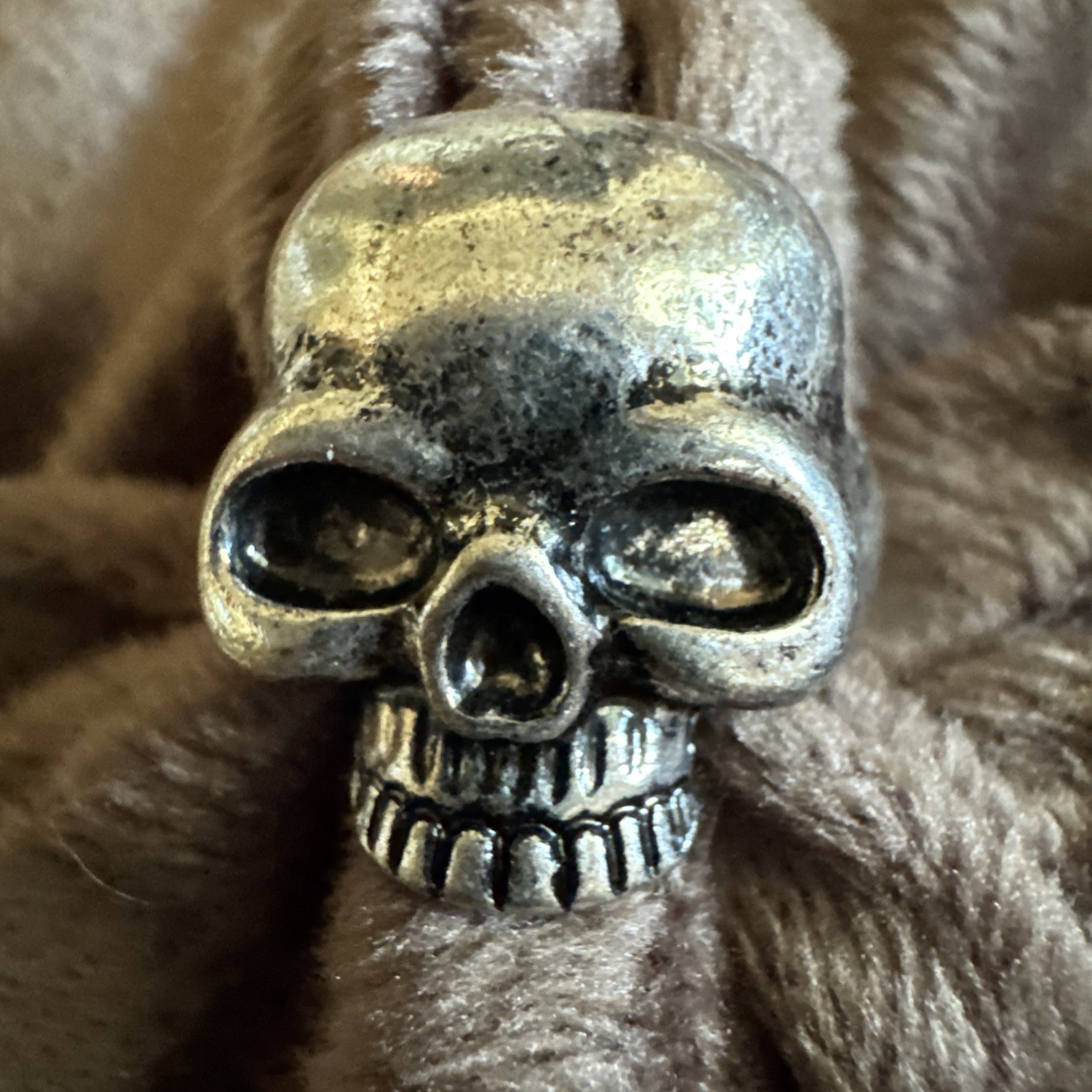 Silver Sexy Skeleton Cocktail Awesome Ring 1960s Hippy Chic Art carved Size 7