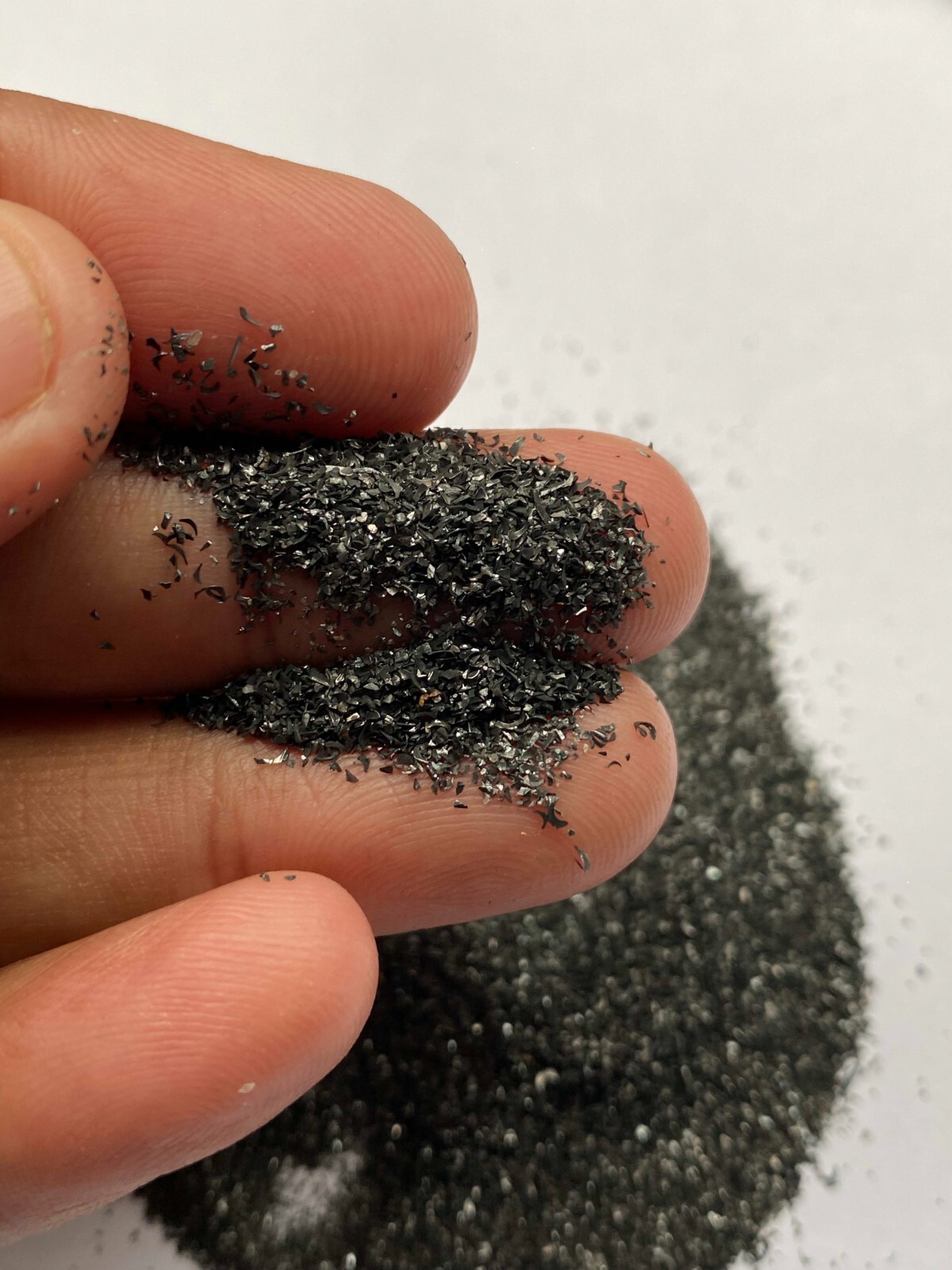 25+tcw Scoop 100% Natural Black Uncut Raw Diamond – Rough Diamond Dust Powder