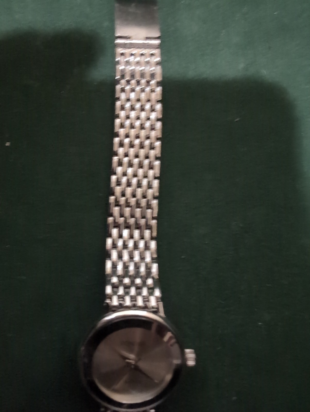 Vintage Fondini Unisex Dual Gold Tone Roman Dial Quartz Watch No Battery