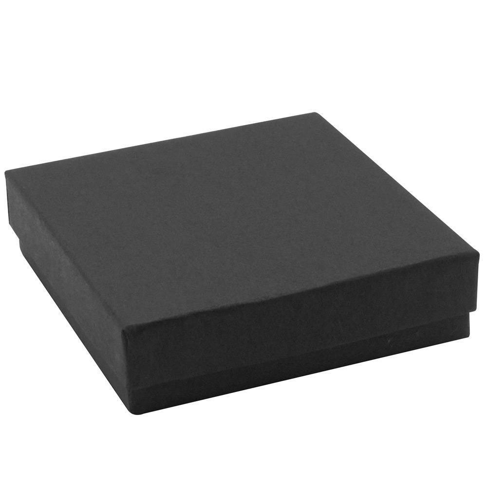 3.5″ x 3.5″ x 1″ Cotton Filled Jewelry Display Packaging Boxes ~ 100, 200, 500