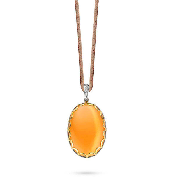 Pendant Ti Sento Milano Woman in Silver Cubic Zirconia 6693OR