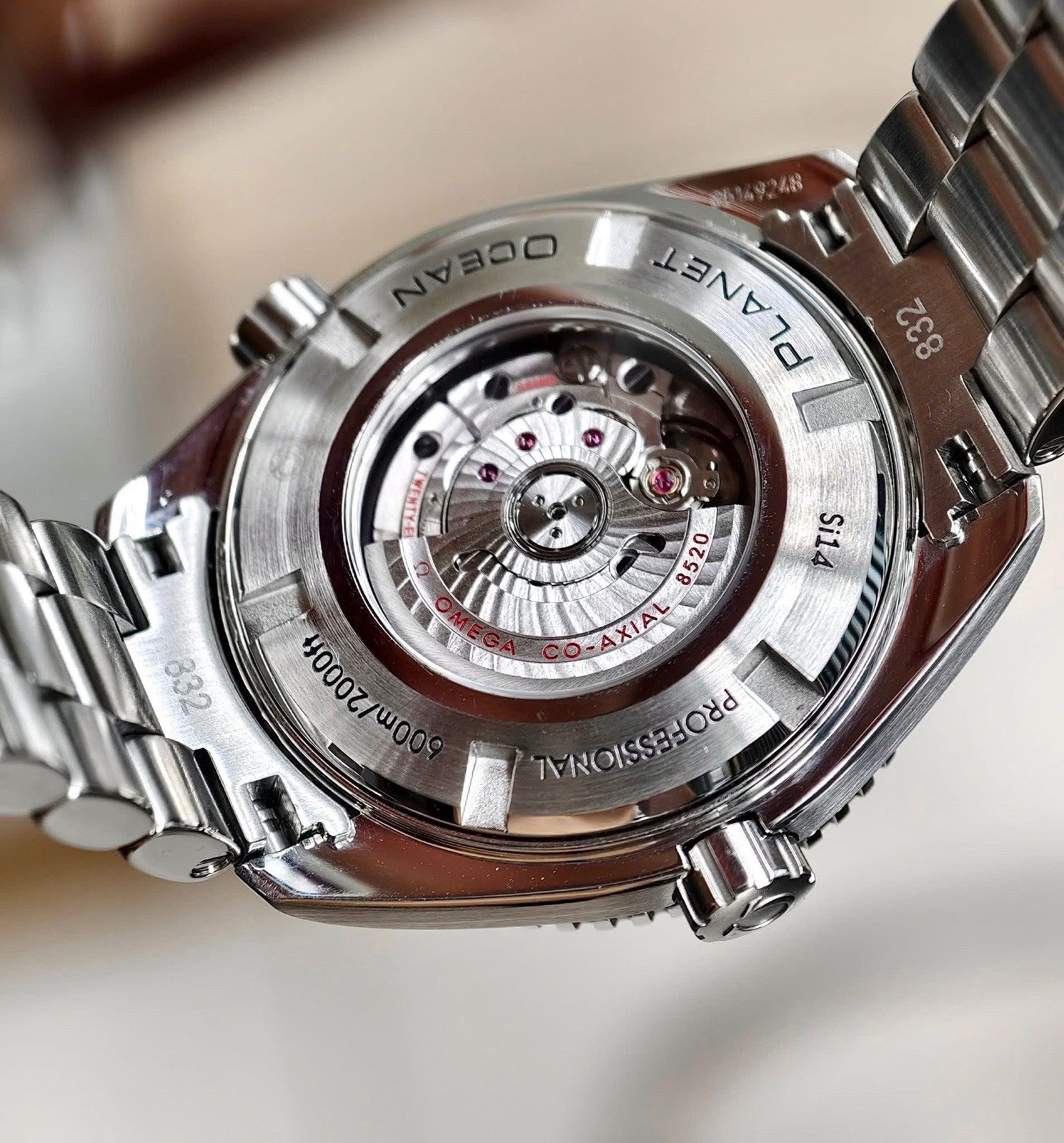 Omega Seamaster Planet Ocean 600M 38mm 2021 Black Dial 232.30.38.20.01.001