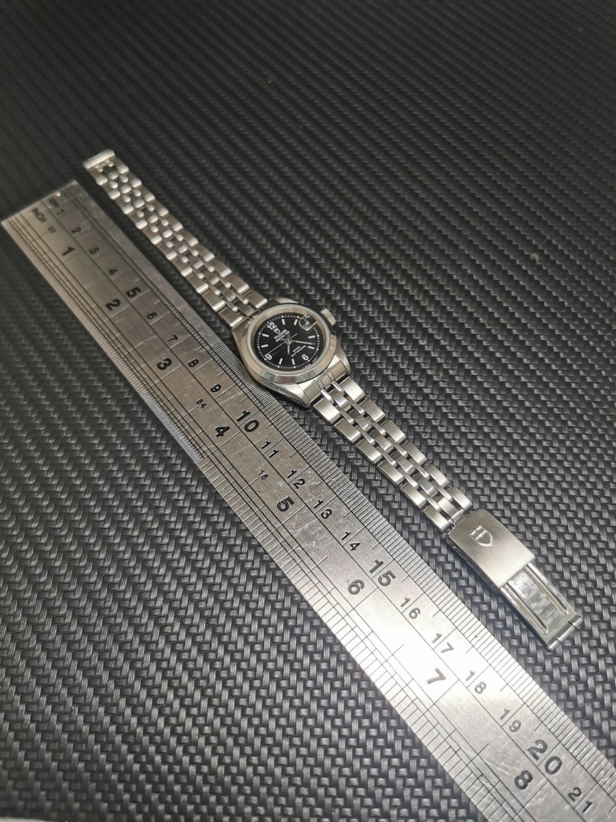 TUDOR 92400N PRICESS DATE STAINLESS STEEL SWISS 2671 AUTOMATIC WOMEN WATCH