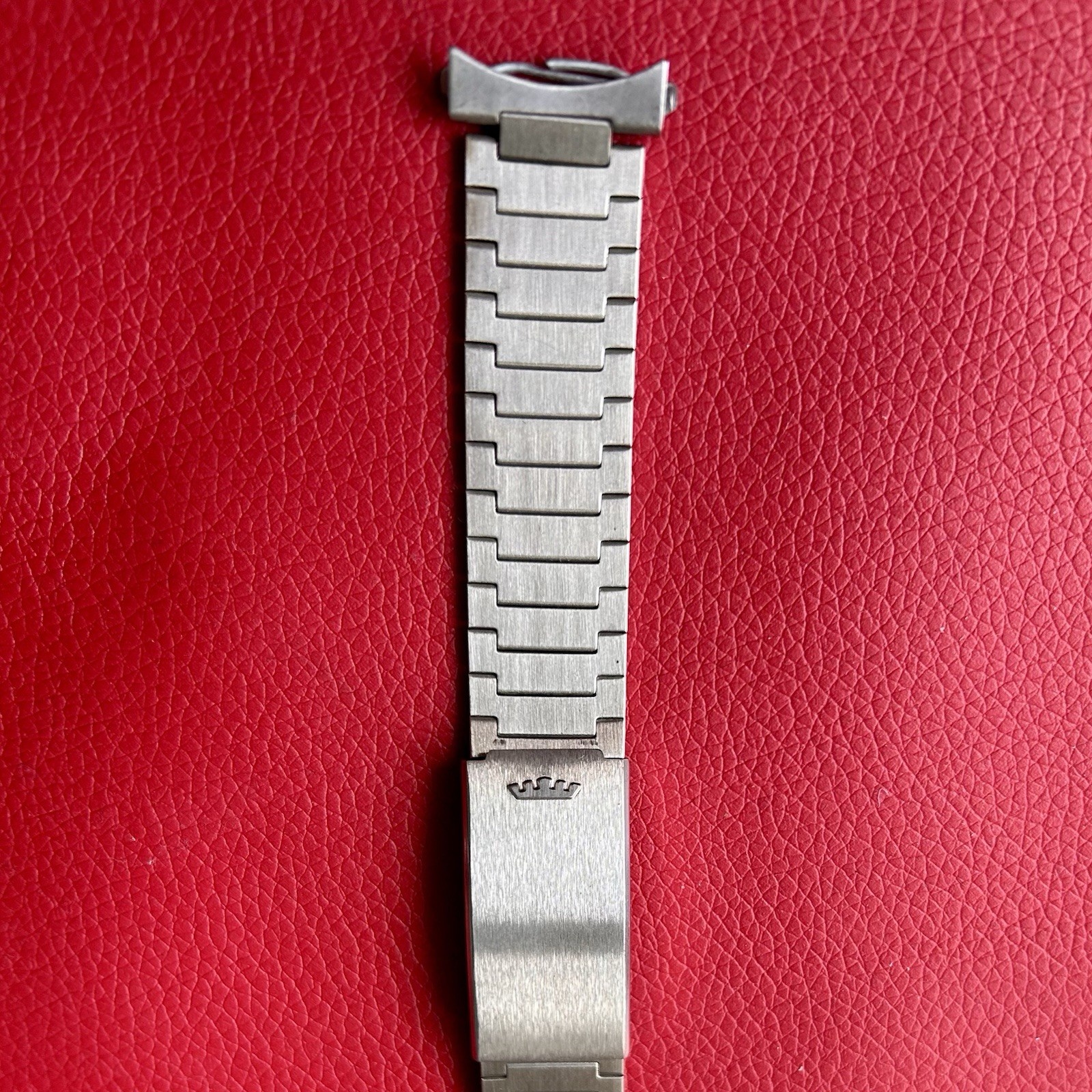 Original NOS Vintage 19mm Fortis Watch Bracelet Band Fits Up To 8” Wrist
