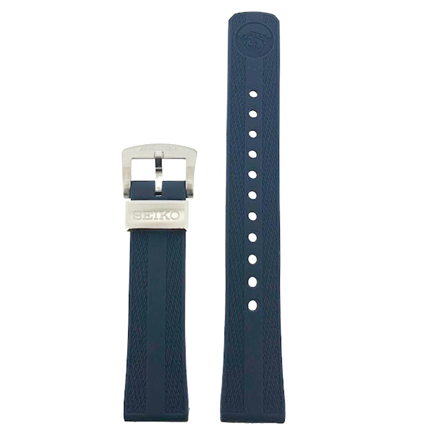 Seiko SPB183 Watch Band Blue Rubber Limited Edition Willard