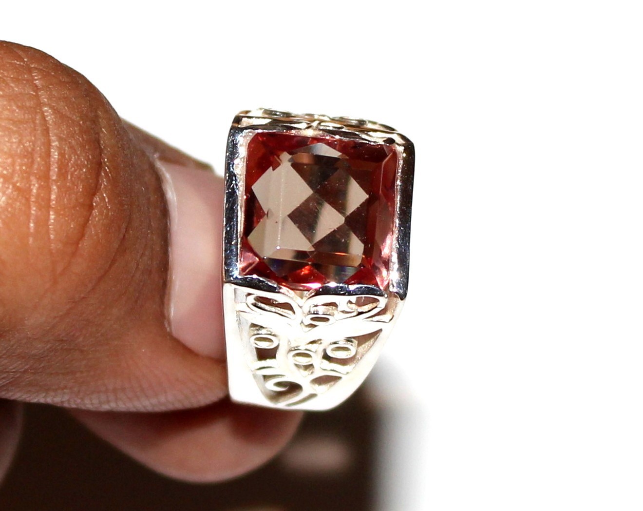 Genuine Color Change Zultanite Ring, Sterling Silver Vintage Jewelry