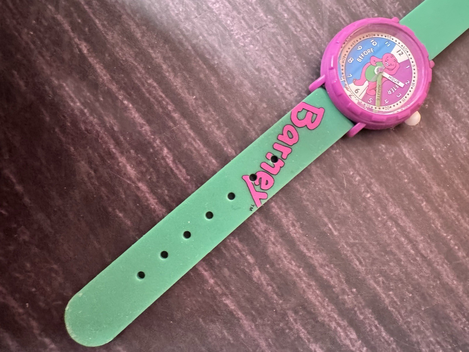 Barney Wristwatch With Original Case